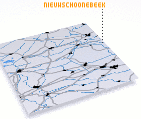 3d view of Nieuw-Schoonebeek