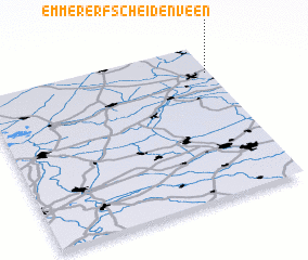 3d view of Emmer-Erfscheidenveen