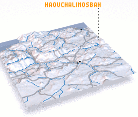 3d view of Haouch Ali Mosbâh