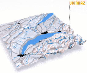 3d view of Vionnaz