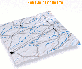 3d view of Montjoie-le-Château