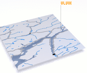 3d view of Ulvik