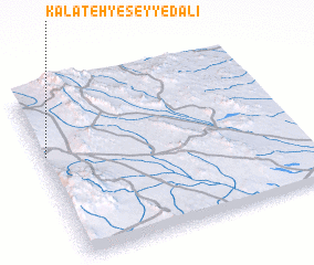 3d view of Kalāteh-ye Seyyed ‘Alī