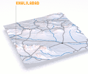 3d view of Khalīlābād