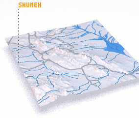 3d view of Shūmeh