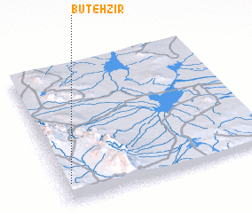 3d view of Būteh Zīr