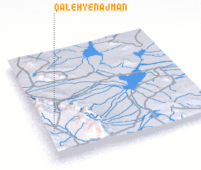 3d view of Qal‘eh-ye Najmān