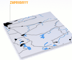 3d view of Zaprudnyy