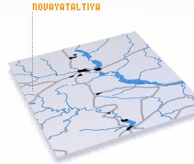 3d view of Novaya Tal\
