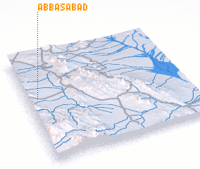 3d view of ‘Abbāsābād