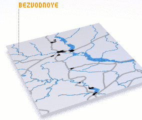 3d view of Bezvodnoye