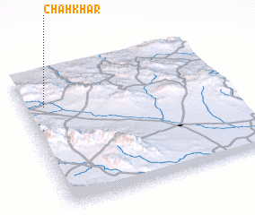 3d view of Chāh Khar