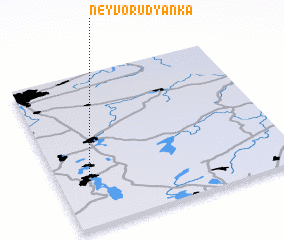 3d view of Neyvo-Rudyanka