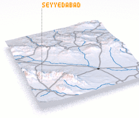 3d view of Seyyedābād