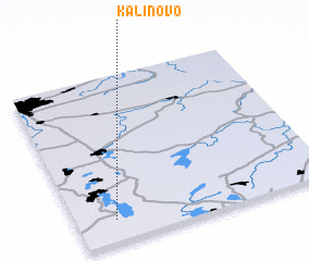 3d view of Kalinovo
