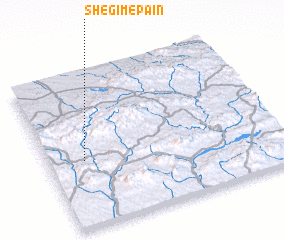 3d view of Shegīm-e Pā\