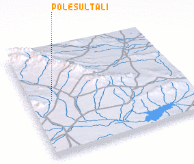 3d view of Pol-e Sūltālī