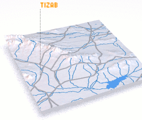 3d view of Tīz Āb