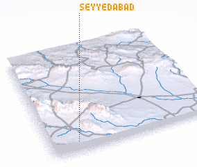 3d view of Seyyedābād