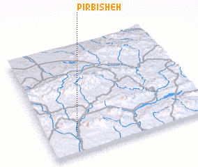 3d view of Pīr Bīsheh