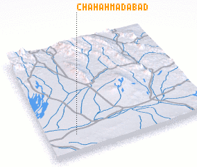 3d view of Chāh Aḩmadābād