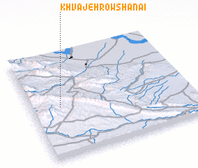 3d view of Khvājeh Rowshanāʼī