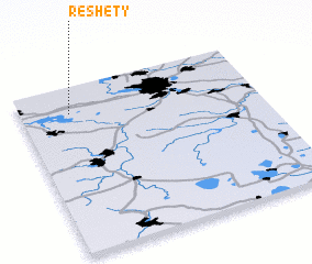 3d view of Reshëty