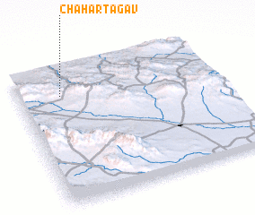 3d view of Chahārtā Gāv