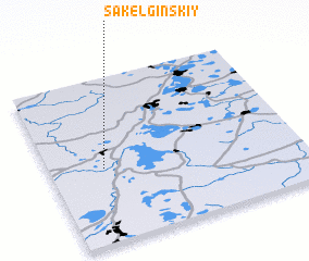 3d view of Sak-Elginskiy