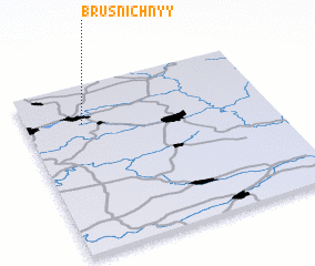 3d view of Brusnichnyy