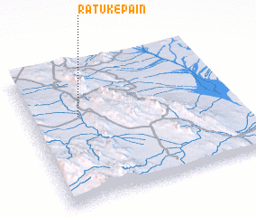 3d view of Rātūk-e Pāʼīn