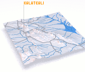 3d view of Kalāt-e ‘Alī