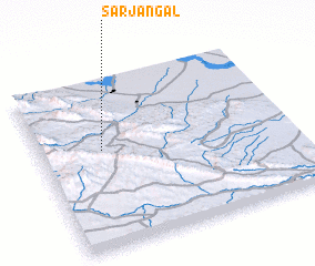 3d view of Sar Jangal