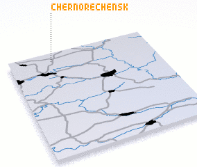 3d view of Chernorechensk