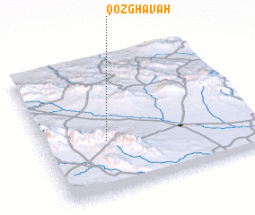 3d view of Qoz Ghāvah