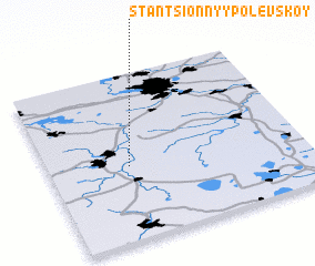 3d view of Stantsionnyy-Polevskoy