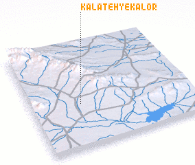 3d view of Kalāteh-ye Kalor