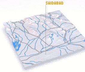 3d view of Sa‘īdābād