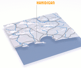 3d view of Ḩamīdī Gān