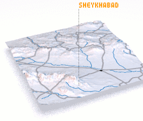 3d view of Sheykhābād