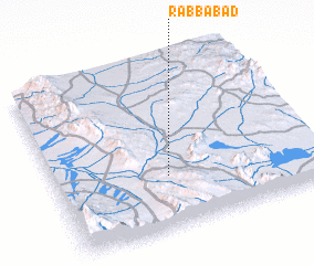 3d view of Rabbābād