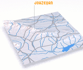 3d view of Jowzeqān