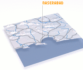 3d view of Nāşerābād