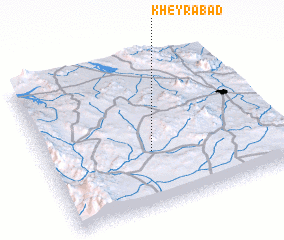 3d view of Kheyrābād