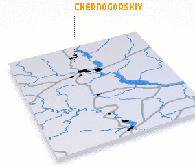 3d view of Chernogorskiy