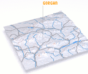 3d view of Gorgān