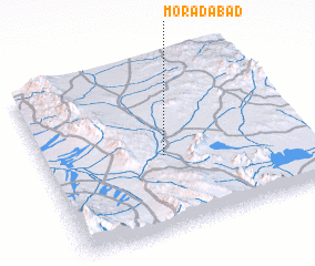 3d view of Morādābād