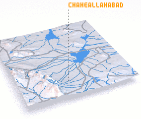 3d view of Chāh-e Allāhābād