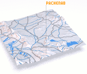 3d view of Pāchen Āb