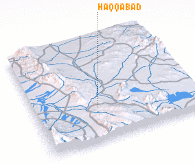 3d view of Ḩaqqābād